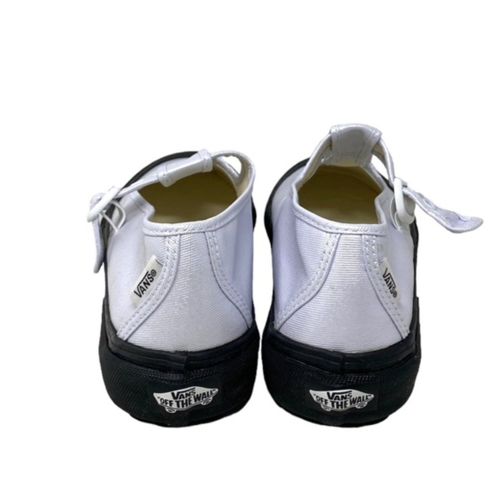 VANS Style 93 Shoes White Sneakers Women's Size Canvas Coated Skate VN0A3XTJW00 - Picture 4 of 8
